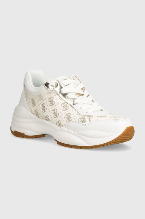 Guess sneakers SAMRA2 culoarea alb, FLTSM2 FAL12