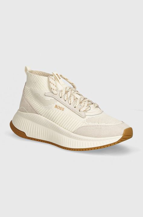 BOSS sneakers TTNM EVO culoarea bej, 50523933
