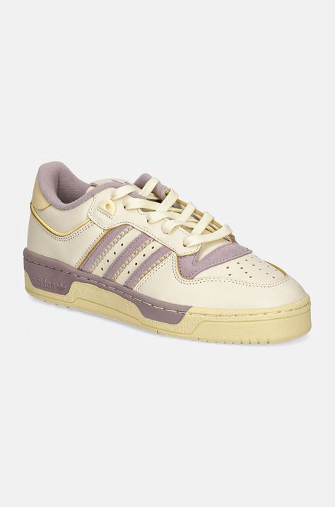 adidas Rivalry 86 Low Cream White Preloved Fig Easy Yellow IF4664