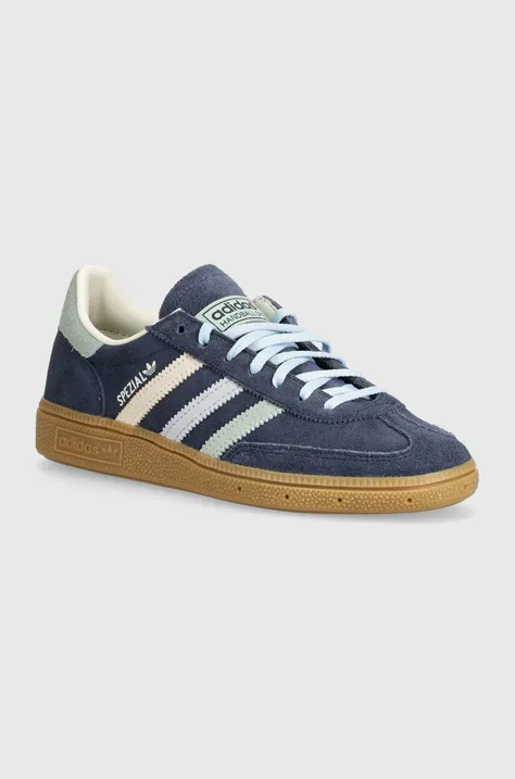 Σουέτ αθλητικά παπούτσια adidas Originals Hanball Spezial χρώμα: ναυτικό μπλε, IG1967