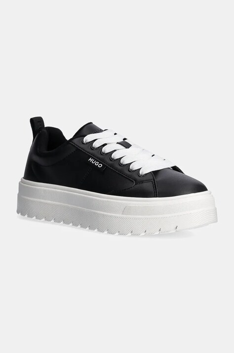 HUGO sneakers Lyssa culoarea negru, 50520718