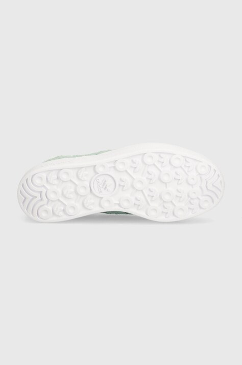Шкіряні кросівки adidas Originals Gazelle Bold — AW24-OBD0GC, бірюзовий — фото 5