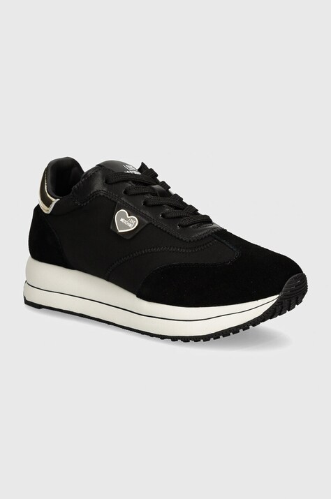 Love Moschino sneakers culoarea negru, JA15234G1LIL500A