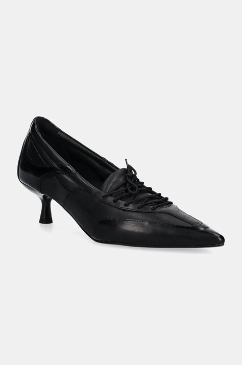 Vagabond Shoemakers stilettos de piele LYKKE culoarea negru, 5814-202-20
