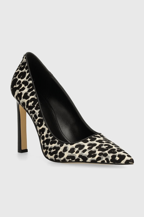 MICHAEL Michael Kors tocuri din piele intoarsa Amara culoarea negru, 40T4AMHP1H 987