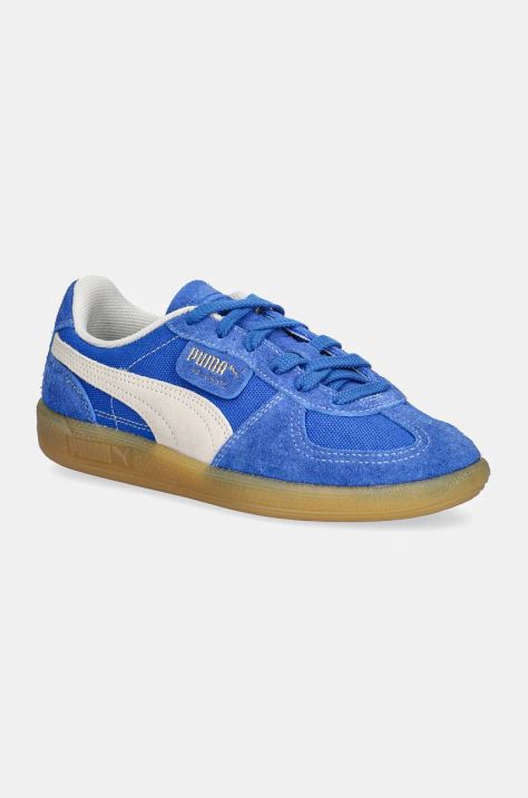 Puma sneakers Palermo Vintage culoarea albastru marin, 396841