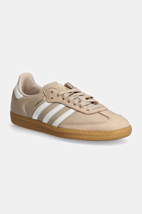 adidas Originals Samba OG sneakersy kolor beżowy IE6523