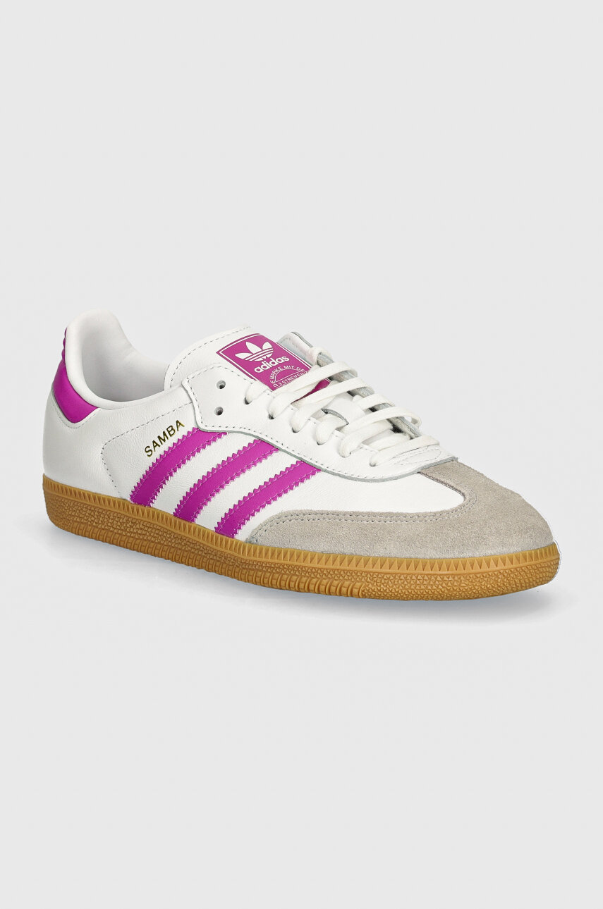 adidas Originals Samba OG sneakersy kolor biały IH2873