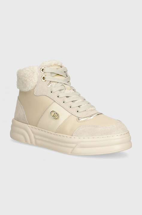 Liu Jo sneakersy CLEO 22 kolor beżowy BF4033PX530S1185