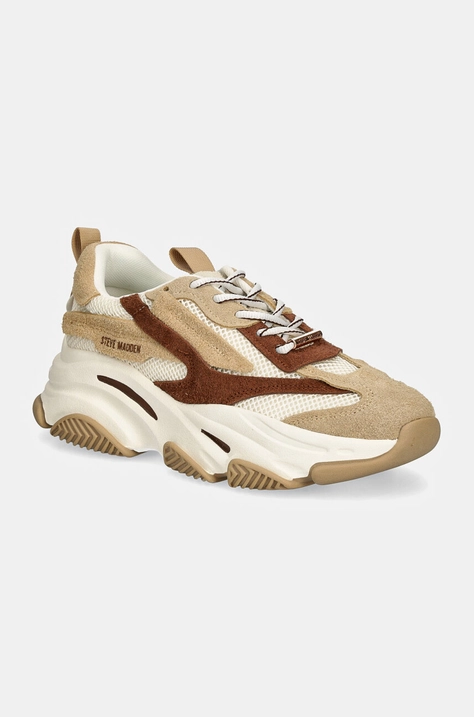 Steve Madden sneakers Possession-E colore beige SM19000033