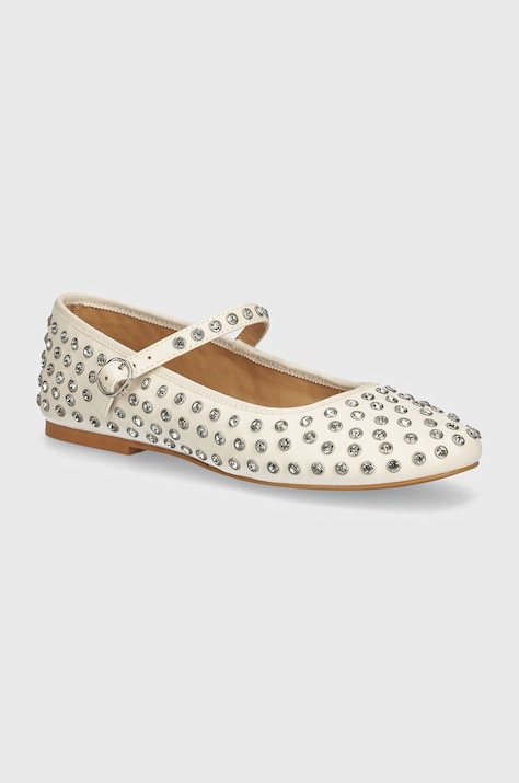Baleríny Steve Madden Vinetta-R biela farba, SM11003147