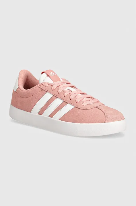 Sneakers boty adidas Vl Court růžová barva, IF4469