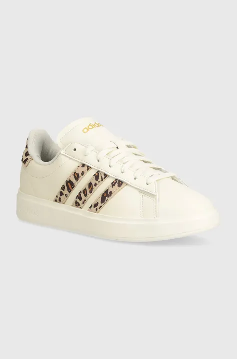 adidas sneakers Grand Court culoarea bej, IH7761
