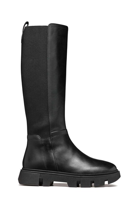 Geox cizme D VILDE femei, culoarea negru, cu toc plat, D46UAD 043NH C9999