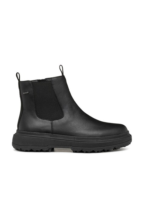 Geox botine D LAMIDIE + GRIP ABX femei, culoarea negru, cu toc plat, D46XMD 00085 C9999