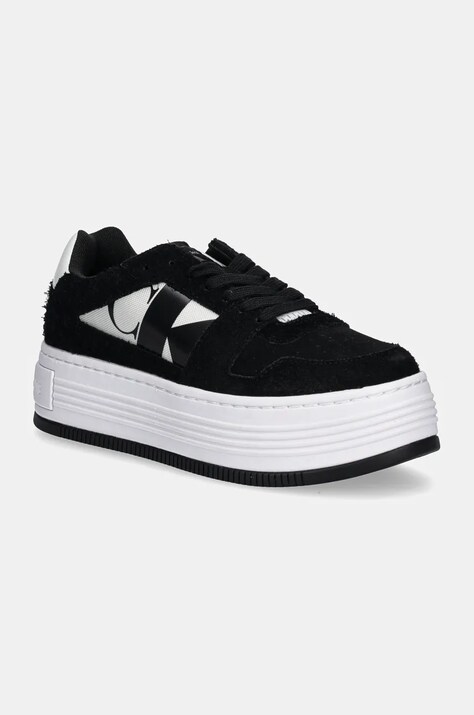 Calvin Klein Jeans sneakers BOLD PLATF LOW MIX NBS MIX culoarea negru, YW0YW01604