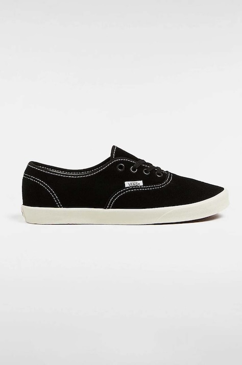 Σουέτ sneakers Vans Authentic Lowpro χρώμα: μαύρο, VN000D04BA21