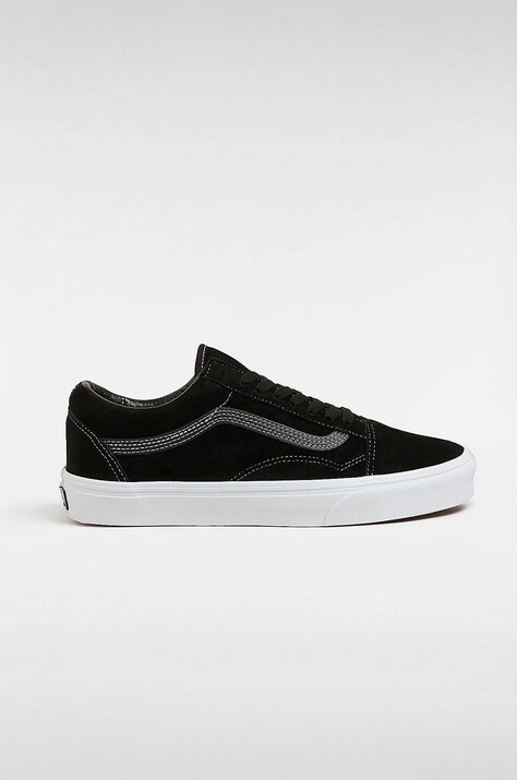 Велурени кецове Vans Old Skool в черно VN0A2Z42BLK1