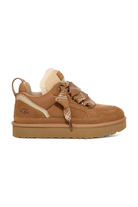 UGG sneakers Lowmel culoarea maro, 1144032-CHE