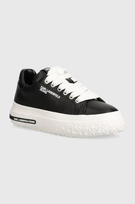 Karl Lagerfeld Jeans sneakers din piele KLJ KUP culoarea alb, KLJ64820