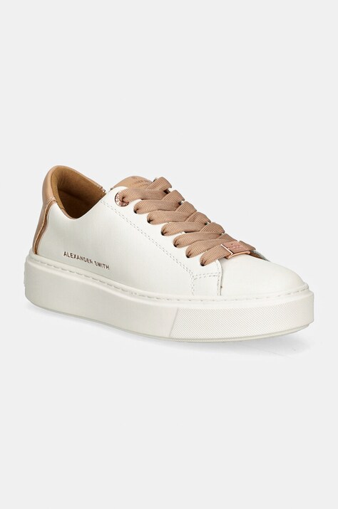 Alexander Smith sneakers London culoarea alb, ALBALDW8352WNU