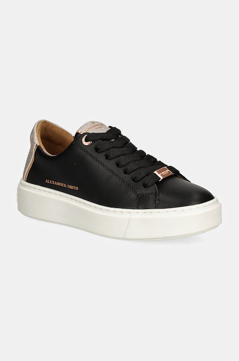 Alexander Smith sneakers din piele London culoarea negru, ALBALDW8290BCP
