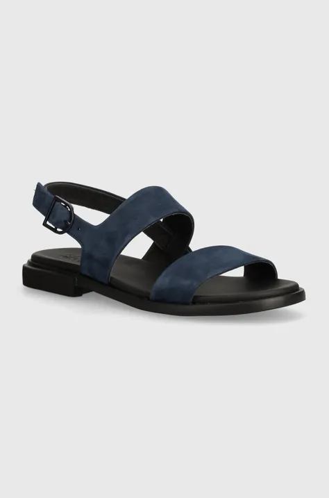 Camper sandały nubukowe Edy kolor niebieski K200573-014
