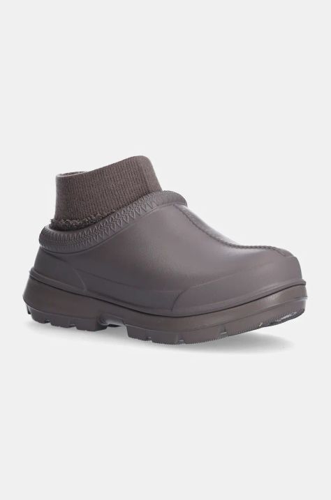 UGG pantofi Tasman X femei, culoarea maro, cu toc plat, izolat, 1125730-TCLD