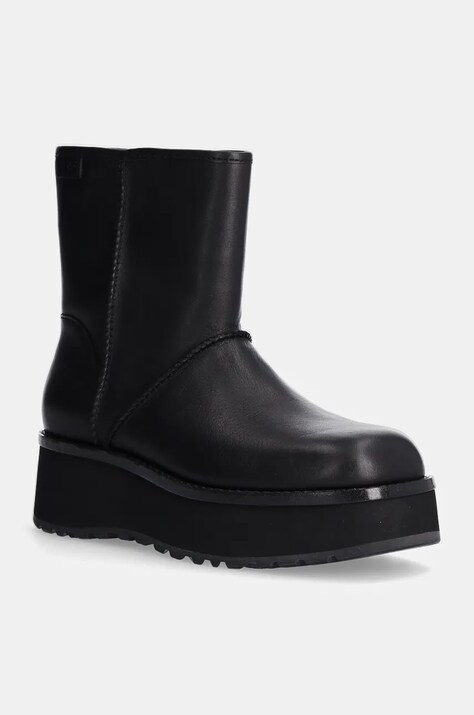 UGG botine Cityfunc Mid femei, culoarea negru, cu platforma, 1162990-BLK