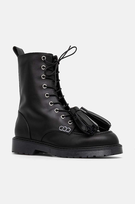 Μποτάκια JW Anderson Tassel χρώμα: μαύρο, ANW43001A