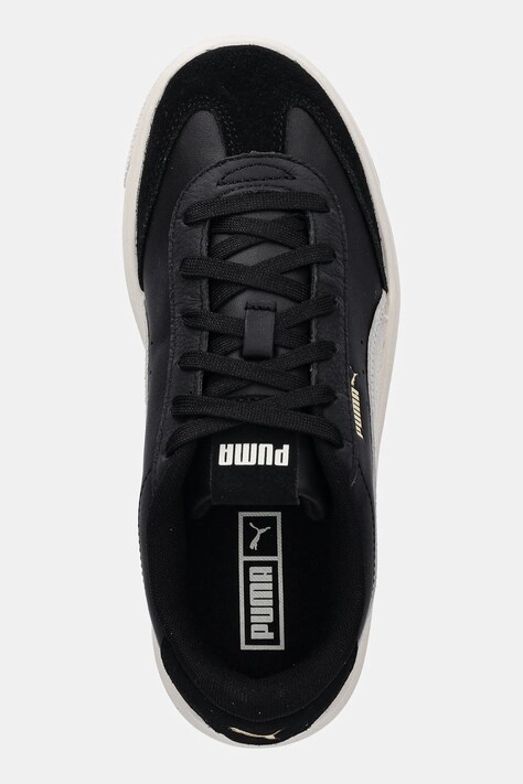 Шкіряні кросівки Puma Lajla T-toe — AW24-OBD23M, чорний — фото 4