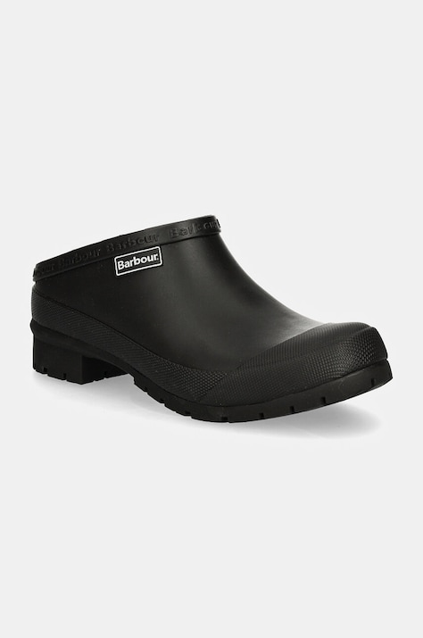 Barbour papuci Quinn femei, culoarea negru, LHF0001BK31
