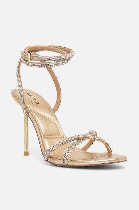 Πέδιλα Aldo MANAELDEN χρώμα: χρυσαφί, 13816572 MANAELDEN