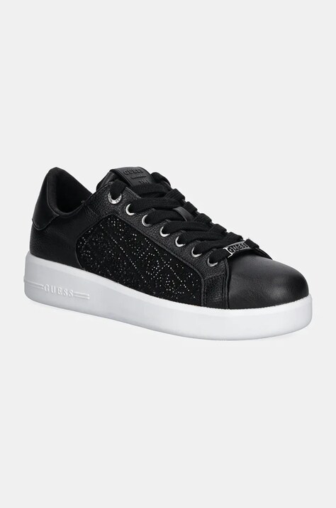 Guess sneakers ROKI culoarea negru, FLFROK FAL12