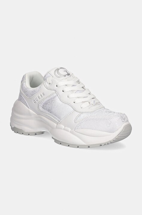 Маратонки Guess SAMNIE в бяло FLFSAM FAL12