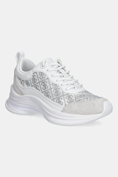Guess sneakers ZAZZIE2 culoarea alb, FLFZZ2 FAL12