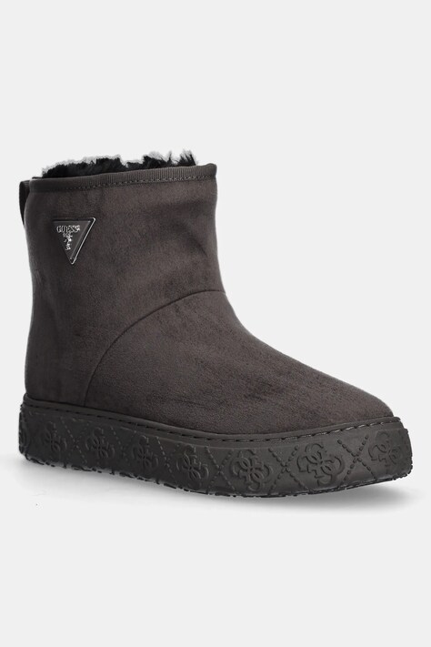 Guess cizme de iarnă UNITY culoarea gri, FLFUTY ESU06