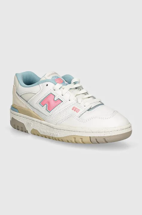 New Balance sneakers 550 colore bianco GSB550EP