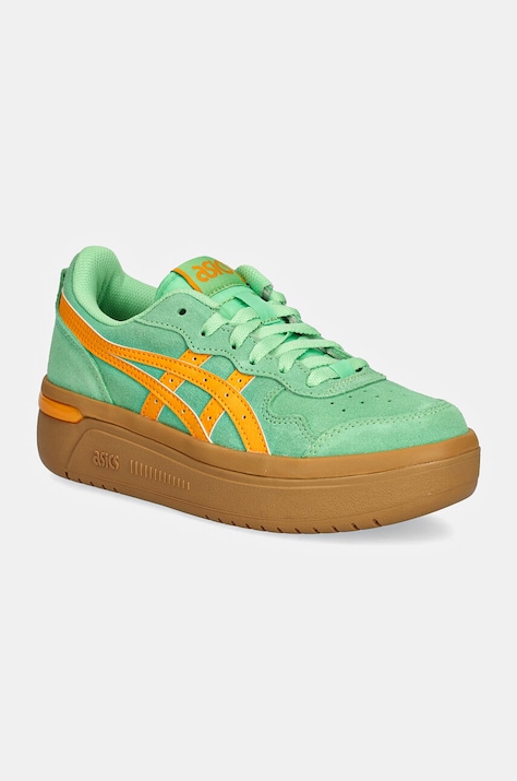 Tenisky Asics JAPAN S ST zelená barva, 1203A454