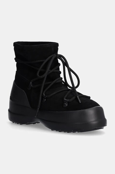 Замшевые сапоги Moon Boot MB LUNA BOOT SUEDE цвет чёрный 80D2480030 N001