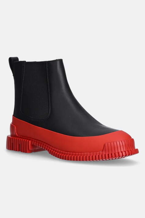 Кожени боти челси Camper Pix в черно с равна подметка K400304-026