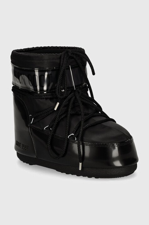 Snehule Moon Boot MB ICON LOW GLANCE čierna farba, 80D1409350 N001