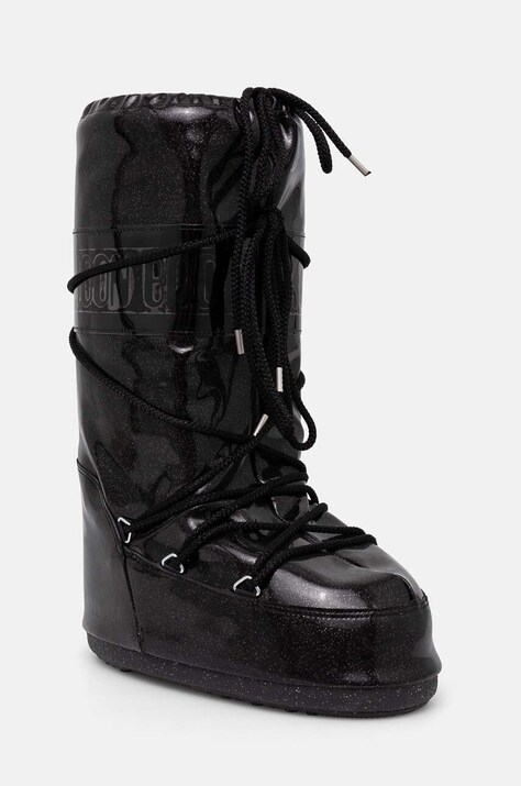 Moon Boot cizme de iarna MB ICON GLITTER culoarea negru, 80D1402850 N001