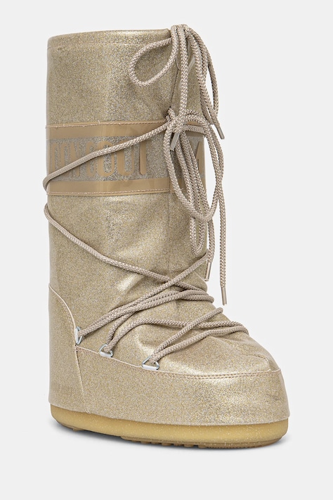 Moon Boot śniegowce MB ICON GLITTER kolor złoty 80D1402850 B002