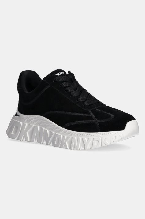 Dkny sneakersy zamszowe Laeoni kolor czarny K4408656