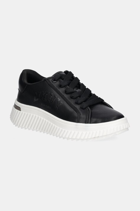 Tenisky Dkny Larissa černá barva, K4403232