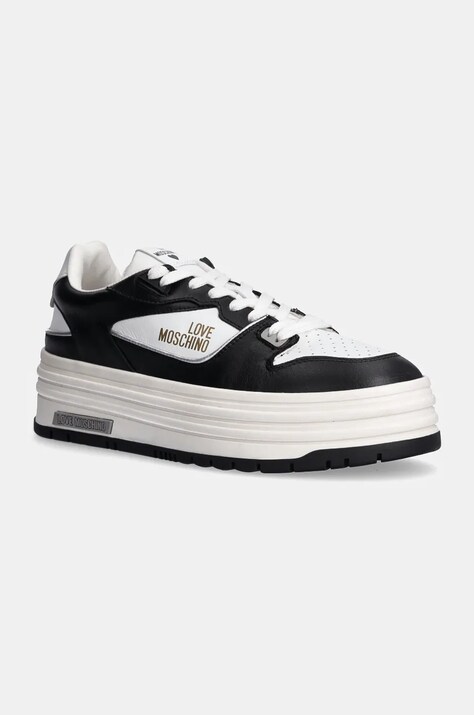 Love Moschino sneakers culoarea negru, JA15356G0LIAI00A