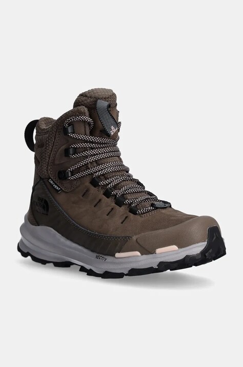 The North Face pantofi Vectiv Fastpack Insulated femei, culoarea maro, izolat, NF0A8AEWIX71