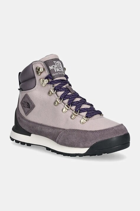 The North Face pantofi Back to Berkeley IV Textile Waterproof femei, culoarea violet, izolare usoara, NF0A81798ON1