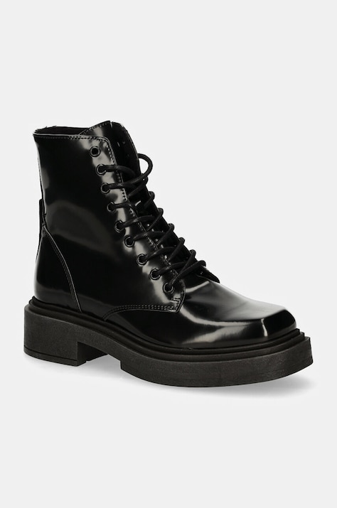 Μποτάκια εργασίας Steve Madden Chiney χρώμα: μαύρο, SM11003204